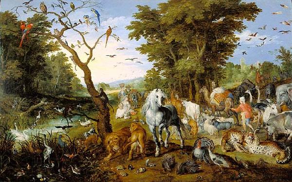 Jan Brueghel The Elder The Entry of the Animals Into Noah Ark
